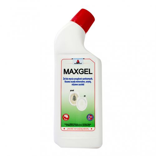 Żel do mycia urządzeń sanitarnych - Max Gel 0,75L - Max- gel - Żel do mycia urządzeń sanitarnych - maxgel.jpg